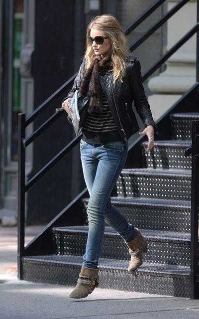 Estilo de Rosie Huntington Estilo de Rosie Huntington
