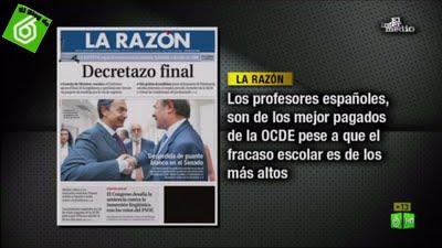 El Intermedio 14/9/2011