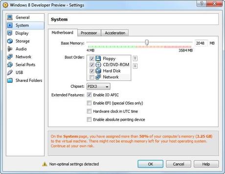 Como instalar Windows 8 Developer Preview en VirtualBox, Again!