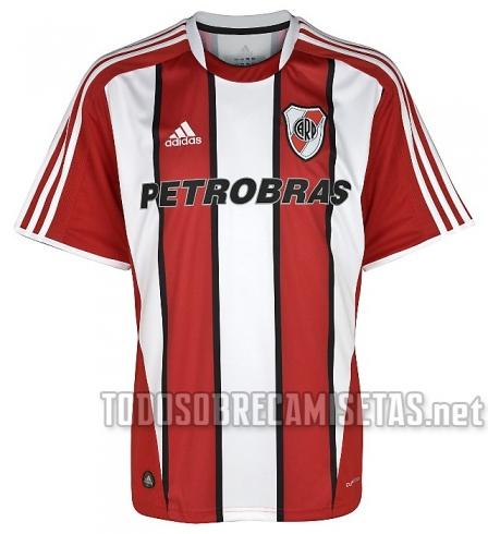 Nueva camiseta Adidas alternativa de River Plate; temporada 2011-2012