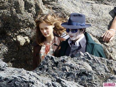 Primeras fotos de Johnny Depp como el vampiro Barnabas Collins en 'Dark Shadows'