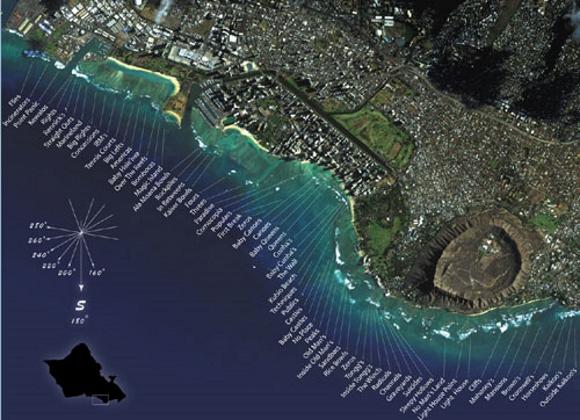 El swell mas grande de la decada golpea el South Shore de Oahu