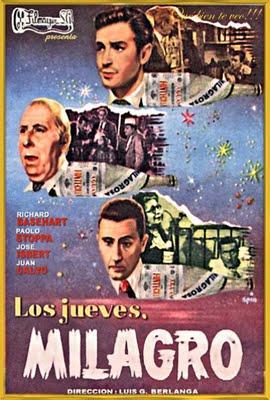 LOS JUEVES, MILAGRO (1957) de Luis García Berlanga