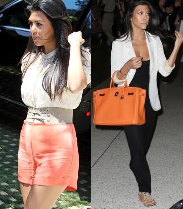 Looks primaverales de Kourtney Kardashian