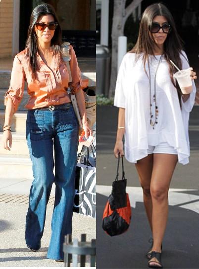 Looks primaverales de Kourtney Kardashian