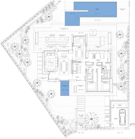 A-cero presenta el proyecto para una reforma integral de vivienda unifamiliar situada en la zona noroeste de Madrid