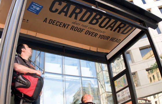 20 campañas creativas en paradas de bus