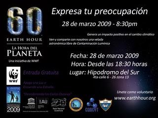 EARTH HOUR-Evento
