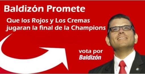Baldizón promete…