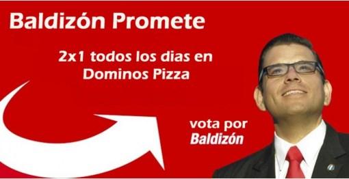 Baldizón promete…