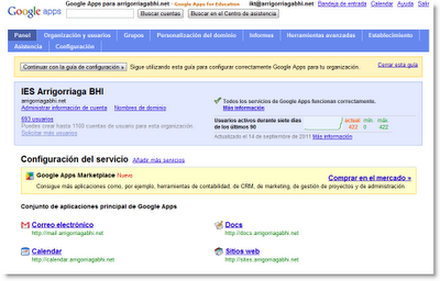 Mi experiencia con Google Apps