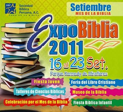 LIMA - PERÚ: SE DIO INICIO A LA IX EXPOBIBLIA EN LIMA