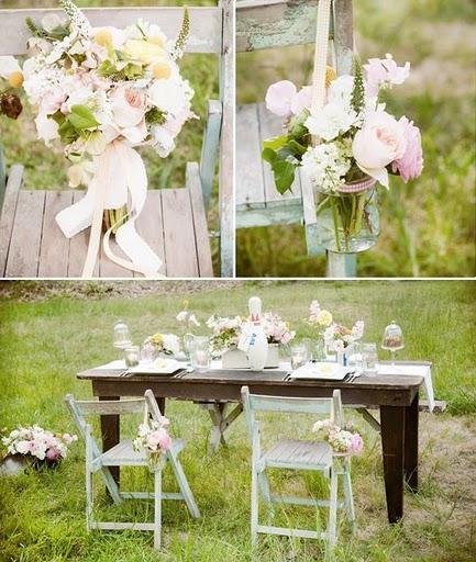 Boda Vintage en el jardín