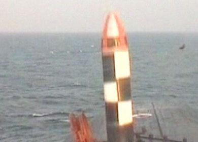 Submarinos y misiles nucleares rusos.