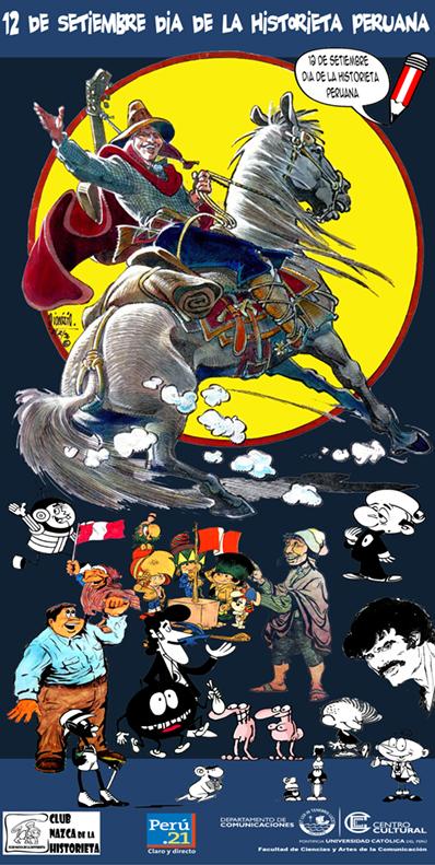 HOY celebramos en el CCPUCP a la Historieta Peruana