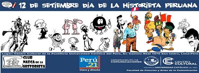 HOY celebramos en el CCPUCP a la Historieta Peruana