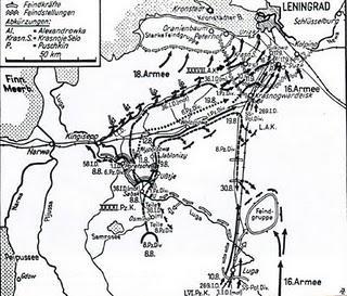 La Wehrmacht, a 10 kilómetros de Leningrado - 17/09/1941.