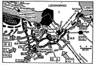 La Wehrmacht, a 10 kilómetros de Leningrado - 17/09/1941.