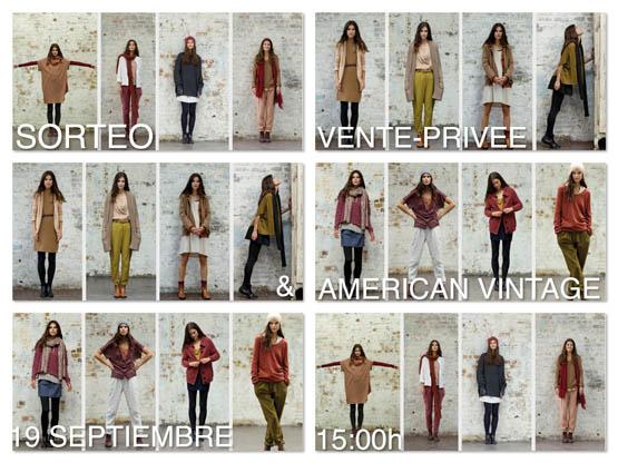 Sorteo American Vintage y Vente-Privee