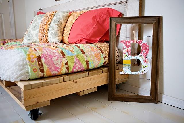 Diy: Empapelar y emmarcar una letra