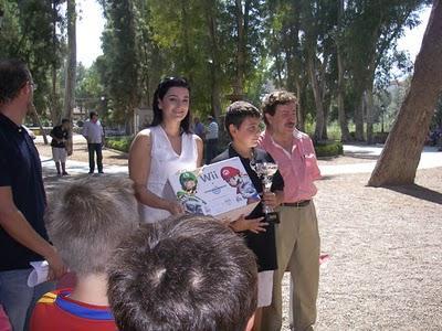 Alejandro Castellanos gana el  IV Open infantil de ajedrez Villa de Abarán 2011