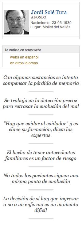 No se trata el Alzheimer, se trata al enfermo