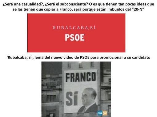 La campaña de Rubalcaba fomenta la envidia y el odio