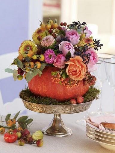 Decorar con calabazas