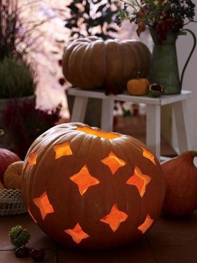 Decorar con calabazas