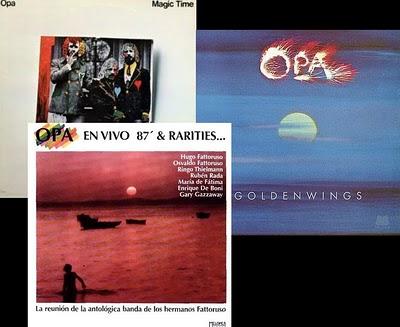 Colecciones MpG: Opa. La discografía completa de la mítica banda uruguaya comandada por los hermanos Fattoruso.