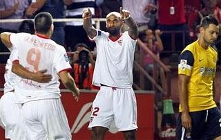 El Sevilla derrota a la Real Sociedad( 1-0) con gol de Kanoute