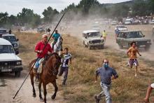 Sacedón no volverá a celebrar el encierro por el campo por la protesta realizada por Igualdad Animal en 2010