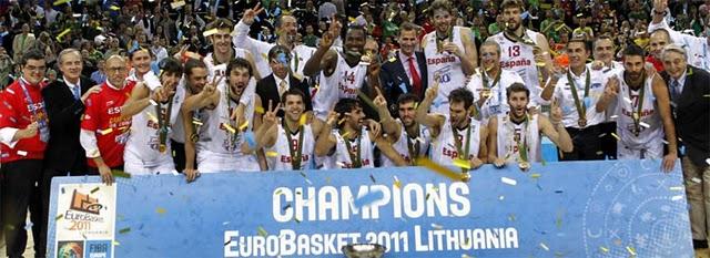 España campeona del Eurobasket de Lituania 2011