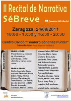 Recital de narrativa SéBreve II Recital de narrativa SéBreve II