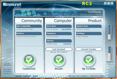 Immunet Protect Free - Antivirus gratuito, rapido y sin actualizaciones Immunet Protect Free - Antivirus gratuito, rapido y sin actualizaciones