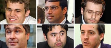 Anand, Carlsen y Aronian favoritos de la IV Final de Maestros del Grand Slam de Ajedrez Bilbao - Sao Paulo 2011