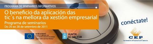 cabecera Aplicación al negocio de las redes sociales... en Cangas do Morrazo