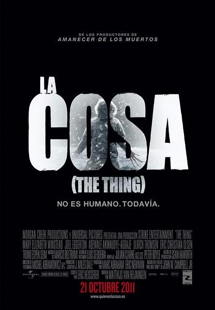 La Cosa (2011) : ilusionante tráiler y póster...