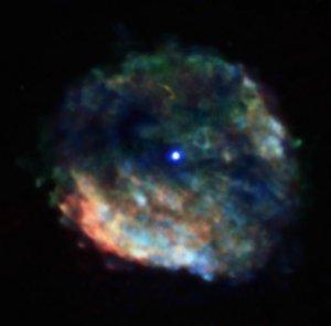 ¿Una estrella de neutrones acompañada?