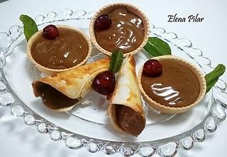 Canutillos y Tartaletas de Café