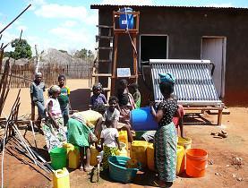 La energía solar aplicada a purificar el agua