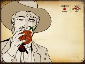 Publicidad y noveno arte: Four Roses se apunta al cómic en su nueva campaña