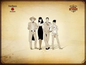 Publicidad y noveno arte: Four Roses se apunta al cómic en su nueva campaña