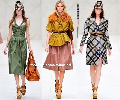 London Week Fashion Week, Primavera 2012. Burberry Prorsum