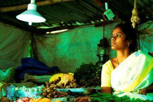Mujeres-India: Llevando la luz