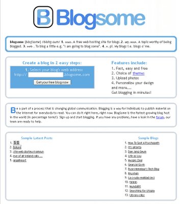 Blog some - Alternativa para crear tu blog, rapidamente y facil