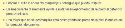 Desmaquillarse, una rutina básica para evitar el envejecimiento prematuro de la piel