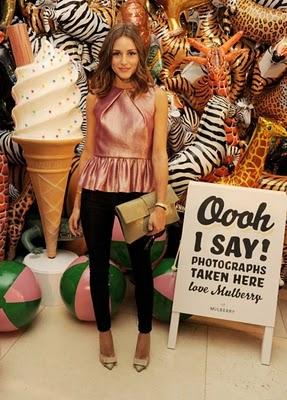 Los looks de Olivia Palermo en la London Fashion Week, Primavera/Verano  2012