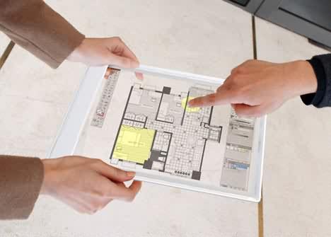Iris – Tablet para creación de interiores en 3D Renderizados de tu futura casa