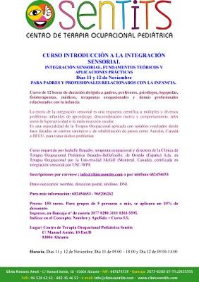 CURSO INTRODUCCIÓN A LA INTEGRACIÓN SENSORIAL